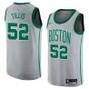 2017-18City Darren Tillis Twill Basketball Jersey -Celtics #52 Tillis Twill Jerseys, FREE SHIPPING