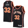 2021-22City Jerry Lucas Twill Basketball Jersey -Knicks #32 Lucas Twill Jerseys, FREE SHIPPING