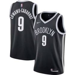 White Timothe Luwawu-Cabarrot Nets #9 Twill Basketball Jersey