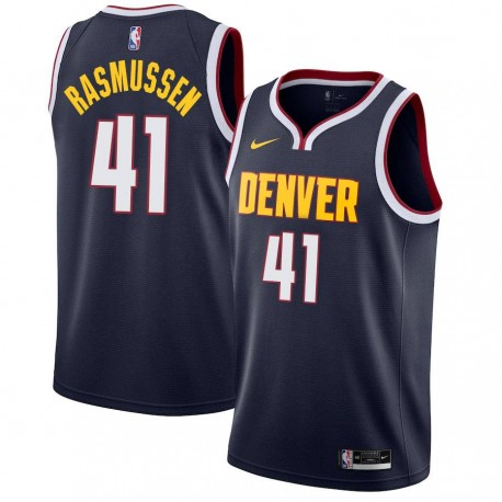 Navy Nuggets #41 Blair Rasmussen Twill Basketball Jersey