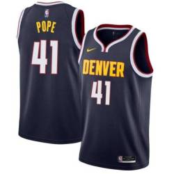 Navy Nuggets #41 Mark Pope Twill Basketball Jersey