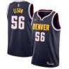 Navy Nuggets #56 Francisco Elson Twill Basketball Jersey