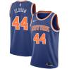 Blue Jawann Oldham Twill Basketball Jersey -Knicks #44 Oldham Twill Jerseys, FREE SHIPPING