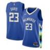 2022-23City Charles Davis Bucks #23 Twill Basketball Jersey FREE SHIPPING