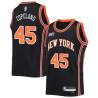 2021-22City Hollis Copeland Twill Basketball Jersey -Knicks #45 Copeland Twill Jerseys, FREE SHIPPING