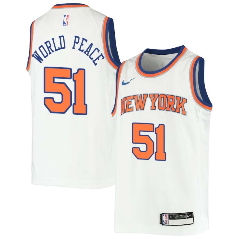 Metta World Peace Knicks #51 Twill 