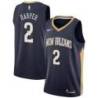 Navy Pelicans #2 Jared Harper Twill Basketball Jersey