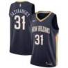 Navy Pelicans #31 Tomas Satoransky Twill Basketball Jersey