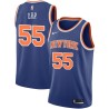 Blue Louis Orr Twill Basketball Jersey -Knicks #55 Orr Twill Jerseys, FREE SHIPPING