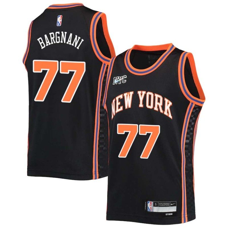 2021-22City Andrea Bargnani Twill Basketball Jersey -Knicks #77 Bargnani Twill Jerseys, FREE SHIPPING