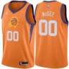 Orange Suns #00 JaVale McGee Twill Basketball Jersey