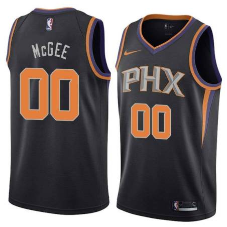 Black Suns #00 JaVale McGee Twill Basketball Jersey