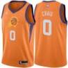 Orange Suns #0 Torrey Craig Twill Basketball Jersey