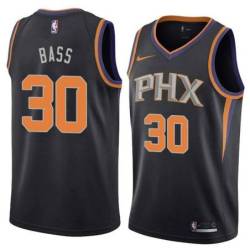 Black Suns #30 Paris Bass Twill Basketball Jersey