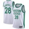  2020-21City Celtics #28 Mfiondu Kabengele Twill Basketball Jersey