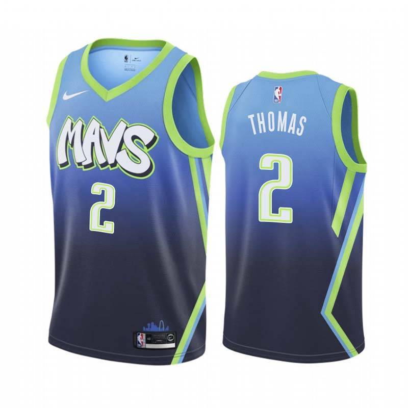 2019-20_City Mavericks #2 Isaiah Thomas Twill Basketball Jersey