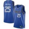 Blue Mavericks #25 Reggie Bullock Twill Basketball Jersey