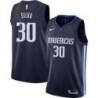 Navy Mavericks #30 Chris Silva Twill Basketball Jersey