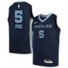 Navy2 Grizzlies #5 Yves Pons Jersey