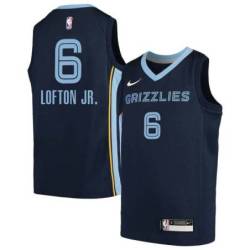 Navy2 Grizzlies #6 Kenneth Lofton Jr. Jersey