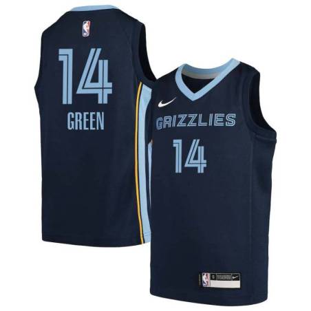 Navy2 Grizzlies #14 Danny Green Jersey