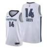 White Grizzlies #14 Danny Green Jersey