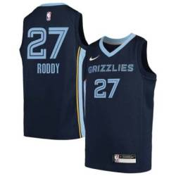 Navy2 Grizzlies #27 David Roddy Jersey