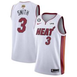 White Heat #3 Steve Smith 2023 Finals Jersey with 6 Patch and UKG Sponsor Patch