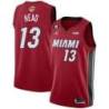 Red Heat #13 Luther Head 2023 Finals Jersey with 6 Patch and UKG Sponsor Patch