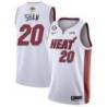 White Heat #20 Brian Shaw 2023 Finals Jersey with 6 Patch and UKG Sponsor Patch