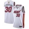 White Heat #30 Mark Strickland 2023 Finals Jersey with 6 Patch and UKG Sponsor Patch