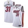 White Heat #31 Pearl Washington 2023 Finals Jersey with 6 Patch and UKG Sponsor Patch