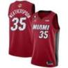 Red Heat #35 Clarence Weatherspoon 2023 Finals Jersey with 6 Patch and UKG Sponsor Patch