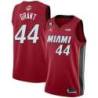 Red Heat #44 Brian Grant 2023 Finals Jersey with 6 Patch and UKG Sponsor Patch