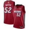 Red Heat #52 Samaki Walker 2023 Finals Jersey with 6 Patch and UKG Sponsor Patch