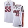 White Heat #55 Eddie House 2023 Finals Jersey with 6 Patch and UKG Sponsor Patch