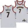 2022-2023 City Edition Nuggets #7 Rodney White 2023 Finals Jersey with Western Union (WU) Sponsor and 6 Patch