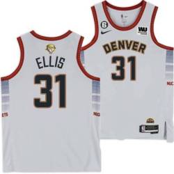 2022-2023 City Edition Nuggets #31 Bo Ellis 2023 Finals Jersey with Western Union (WU) Sponsor and 6 Patch