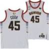 2022-2023 City Edition Nuggets #45 Anthony Cook 2023 Finals Jersey with Western Union (WU) Sponsor and 6 Patch