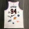 Nike x Supreme x NBA Full of Screen-printed NBA Teams logos #94 Jersey