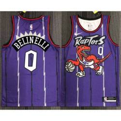Marco Belinelli Toronto Raptors 1995-1999 Throwback Purple Jersey