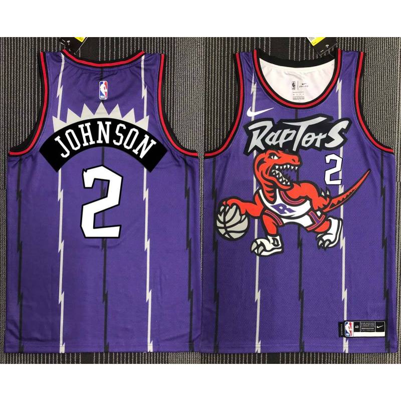 Goran Dragić Toronto Raptors 1995-1999 Throwback Purple Jersey