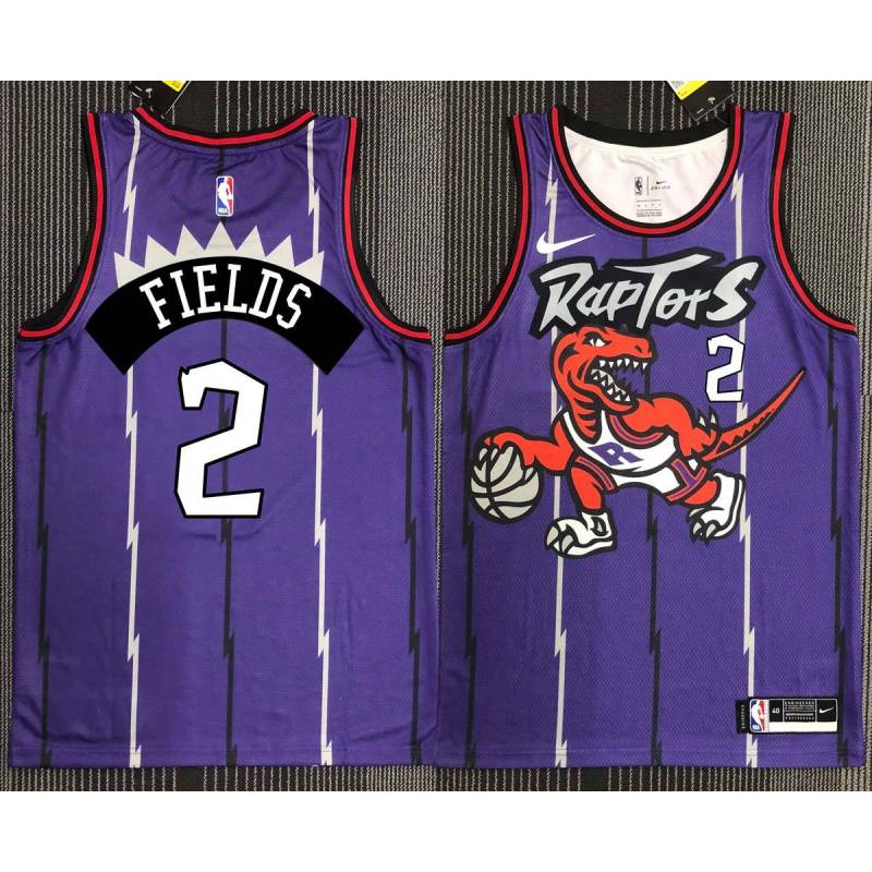 Oliver Miller Toronto Raptors 1995-1999 Throwback Purple Jersey