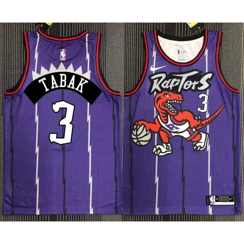 Jannero Pargo Toronto Raptors 1995-1999 Throwback Purple Jersey