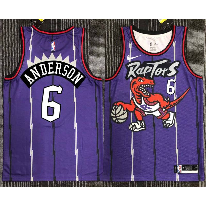 Scottie Barnes Toronto Raptors 1995-1999 Throwback Purple Jersey