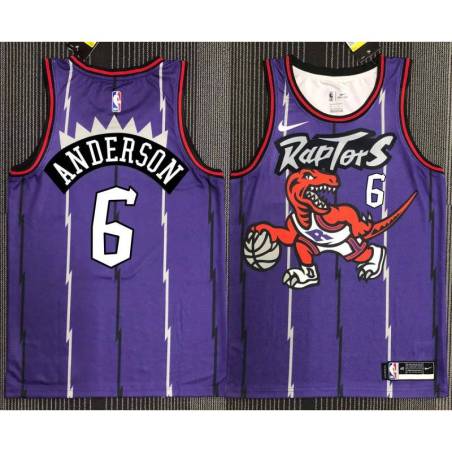 Scottie Barnes Toronto Raptors 1995-1999 Throwback Purple Jersey