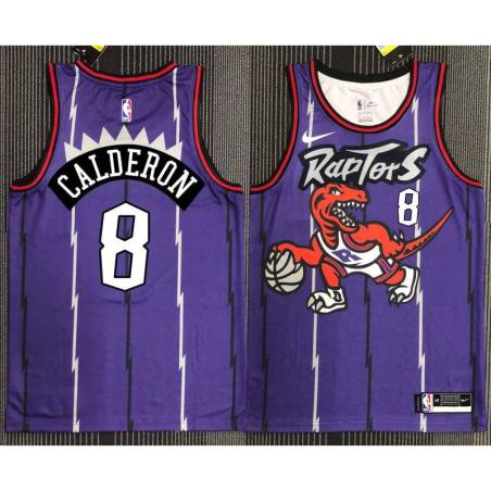 Precious Achiuwa Toronto Raptors 1995-1999 Throwback Purple Jersey