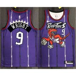 Luke Jackson Toronto Raptors 1995-1999 Throwback Purple Jersey