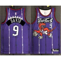 Cory Joseph Toronto Raptors 1995-1999 Throwback Purple Jersey