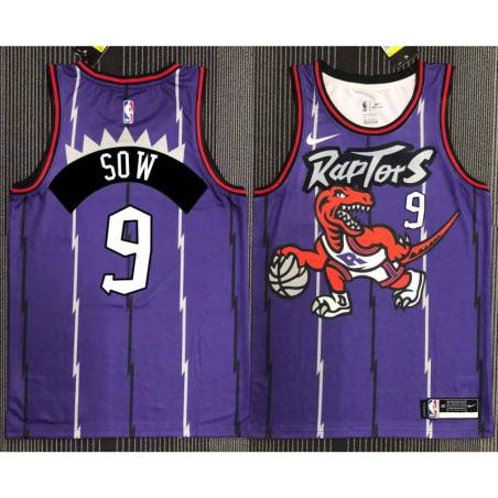 Benoit Benjamin Toronto Raptors 1995-1999 Throwback Purple Jersey